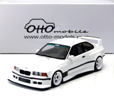 BMW E36 Coupe Khyzyl Saleem Bauj 2022 alpine-white (300) 1:18 OT1051 OttO-mobile