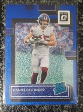 2022 DANIEL BELLINGER PANINI DONRUSS OPTIC BLUE GLITTER RATED ROOKIE CARD SSP