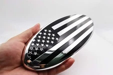 9" For Ford F150 F250 US Flag Oval Emblem Badge FRONT GRILL Tailgate Accessory