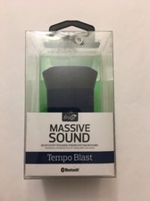 iFROGZ MASSIVE SOUND BLUETOOTH WIRELESS SPEAKER W/MIC, IFTPBL-BLO, BLUE