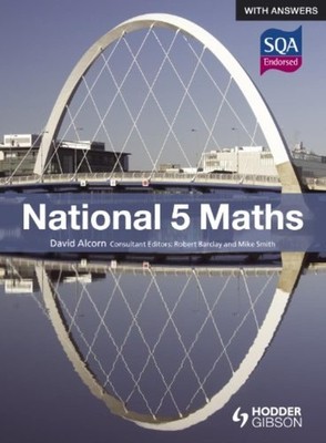 National 5 Maths With Answers David Alcorn Free UK P&P Top-quality