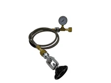 72" Oxygen Transfill Hose CGA540 CGA870 Aviation Veterinary Medical