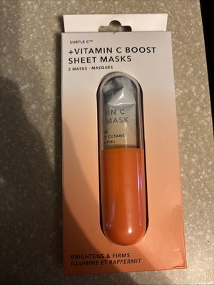 Subtle C + Vitamin A Boost Sheet Masks ( 2 Masks)