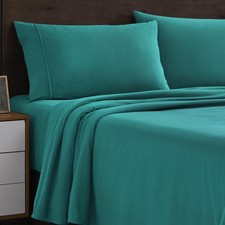 Flannel Sheets Queen Size Warm and Cozy Deep Pocket Breathable All Season Bed...
