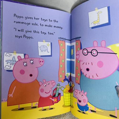 Peppa Pig Spaß in der Stadt Kinder Schulleser Sammlung BK Meredith Rusu EUC - Bild 3 von 6