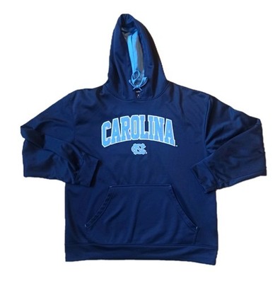 Champion NORTH CAROLINA Hoodie blau UNC Tar Heel stitched Jordan Sz. L