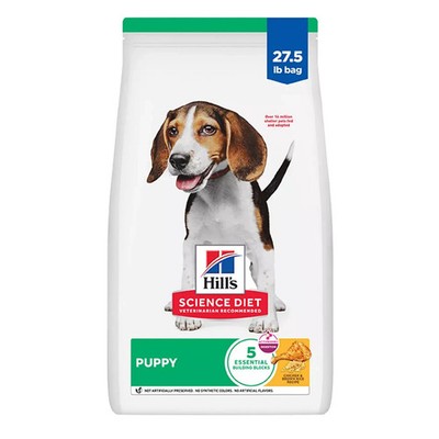 Hills Science Diet Puppy Dry Dog Food Chicken Brown Rice Recipe Healthy Growth 