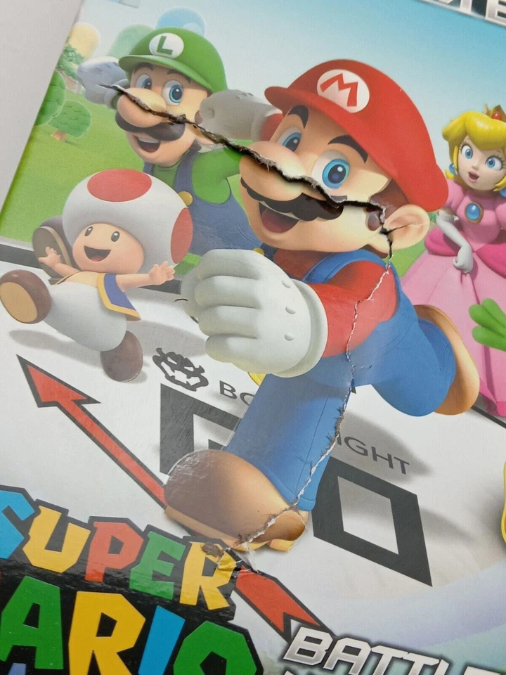 NEW Super Mario Monopoly Gamer Premium Edition Board Game 2022 Damaged Box - Image 4 of 4