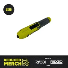 Ryobi FVD01K 4V USB Rechargeable Screwdriver Bare Tool Used a13
