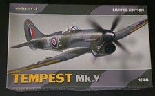 Tempest Mk.V by Eduard Limited edition kit in 1/48 scale