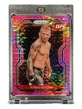 TJ Dillashaw 2021 Panini Prizm UFC #23 Pink Pulsar 10/42 Retail Exclusive SP