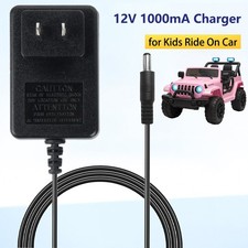 12 Volt Battery Charger for Ride On Toys,12V Charger for Kids Ride On Bumper Car