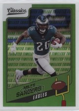 2021 Classics Premium Edition Green Timeless Tributes 8/20 Miles Sanders 1dm4
