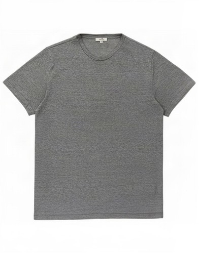 Reiss, Reiss Mens T-Shirt Top Medium Grey Pinstripe Cotton GN54