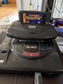 Knuckles Chaotix Sega Genesis 32X 1995 Original With Manual. Tested/working