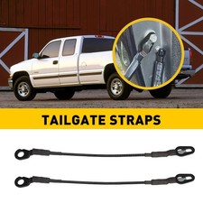 Pair Set Of 2 Tailgate Tail Gate Cables 16637944 For 2002-2006 Chevy Silverado Pair Set Of 2 Tailgate Tail Gate Cables 16637944 For 2002-2006 Chevy Silverado