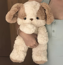 Realistic Soft Plush Dog Stuffed, 30cm/11.8in Cute for Breeds, Pet Birthday Gift