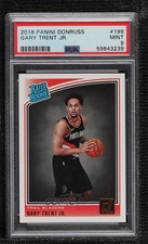 2018-19 Panini Donruss Rated Rookies Gary Trent Jr #199 PSA 9 MINT bn5