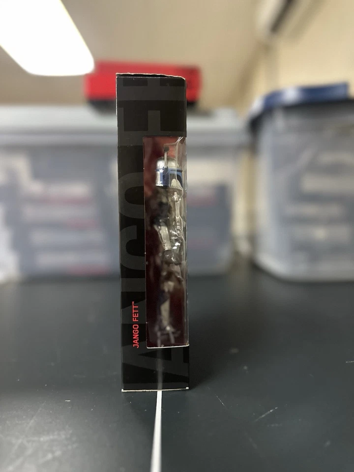 Jango Fett Star Wars 6" SERIE NEGRA HASBRO #15 El Ataque de los Clones NUEVO Foto 4 de 4