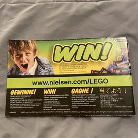 LEGO Atlantis: Seabed Scavenger 8059 Instruction Manual Booklet ONLY