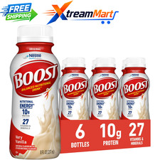 Boost Original Balanced Nutritional Drink Very Vanilla 8 Fl. Oz. 6 Pack Boost Original Balanced Nutritional Drink Very Vanilla 8 Fl. Oz. 6 Pack