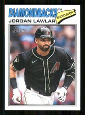 2026 Topps Heritage #172 Jordan Lawlar Arizona Diamondbacks 66702