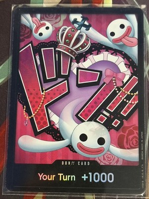 HOLO DON !! Card (Perona) ONE PIECE Card Game The Best PRB-01 English