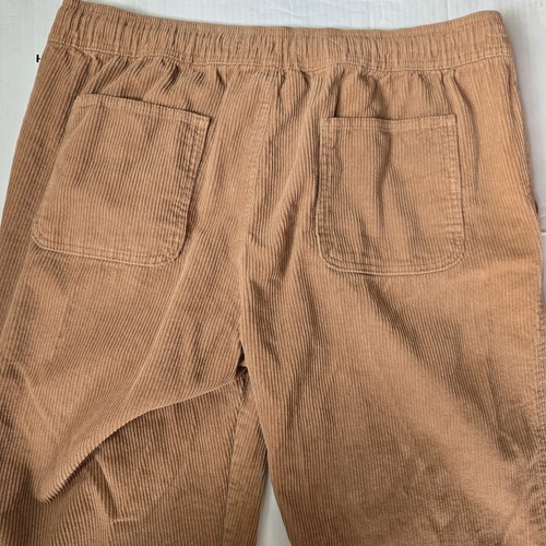 Pantalone uomo senza confini in velluto a coste con coulisse taglia large 36/38 cucitura interna 28 - Foto 4 di 5
