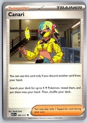 Canari 185/217 Ascended Heroes Uncommon Trainer Supporter