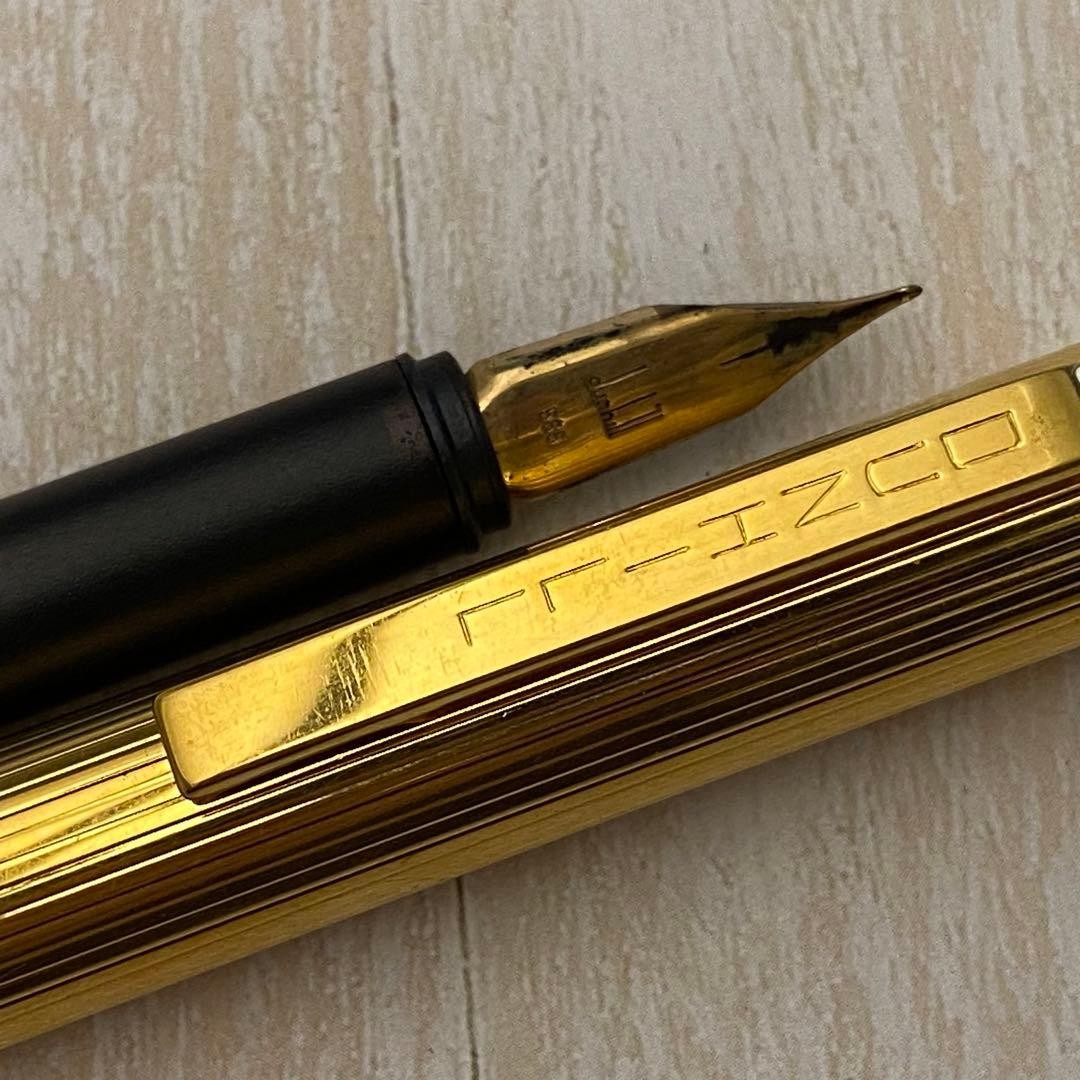 dunhill 585万年筆 ダンヒル 万年筆 スターリングシルバー ペン先585 | 東京銀座の