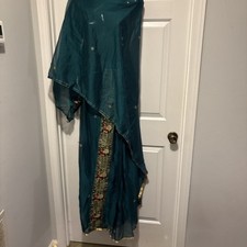 Vintage Silk Pakistani / Indian Designer Brand Skirt For Occasion s WAIST 42
