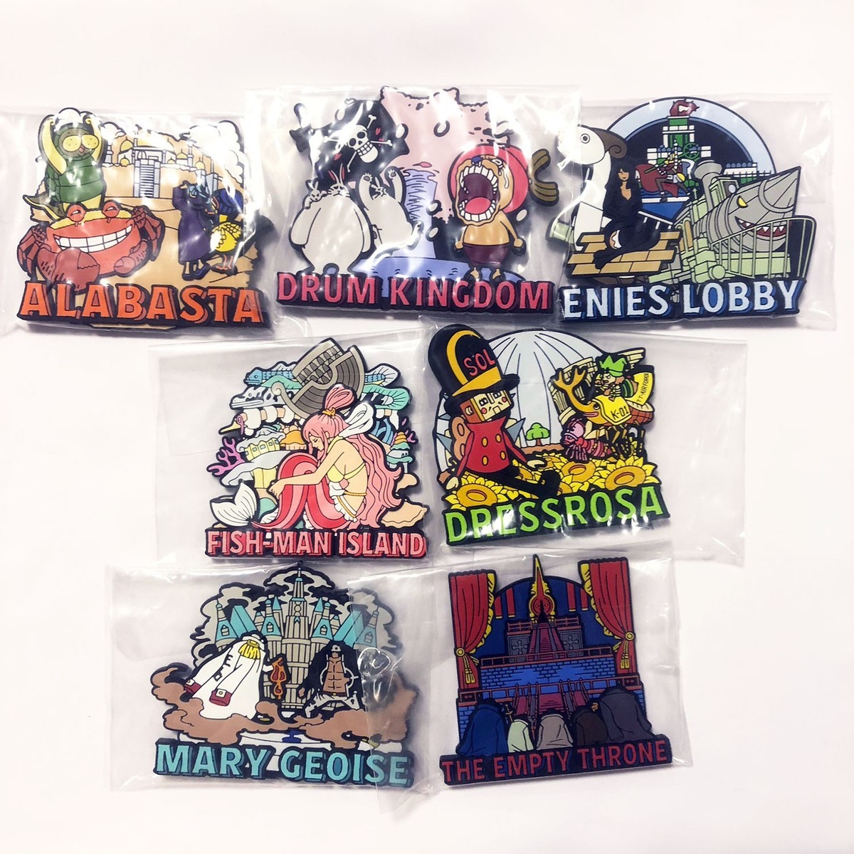 ONE PIECE マグネット19枚セット B385 Complete Set of 7 One