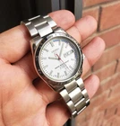Seiko SNKE07 White Sports Sunburst Dial Retro Vintage Ultra Rare Automatic JDM