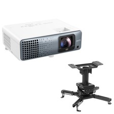 BenQ TK710STi 4K HDR ST Laser DLP Gaming Projector, with HA Ceiling Mount