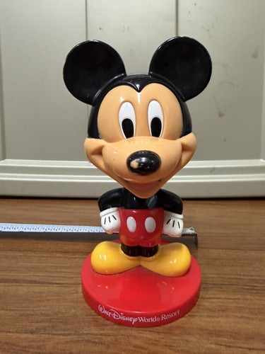 Mickey Mouse Bobble Head Walt Disney World Resort 8" Tall - Picture 1 of 5