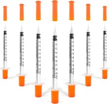 30 Pack U-100 1cc 31 Gauge 5/16 Inch Syringe, Individually Packed