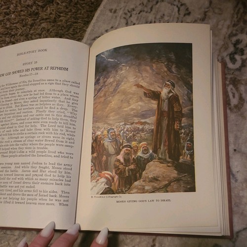 Egermeier's Bible Story Book 1939 Beautifully Illustrated Pictures Maps - Picture 4 of 20