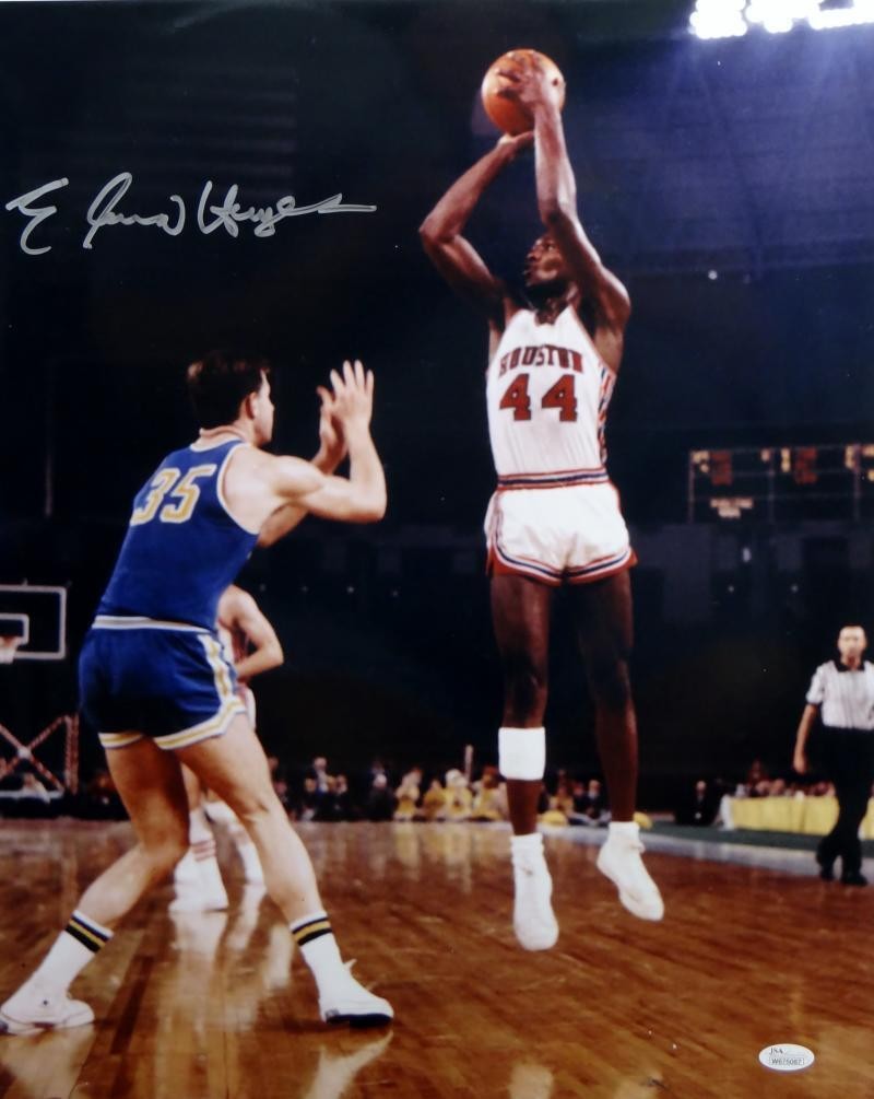 Elvin Hayes Autographed Signed Houston Cougars 16x20 Shooting Photo-JSA W Authenticated 