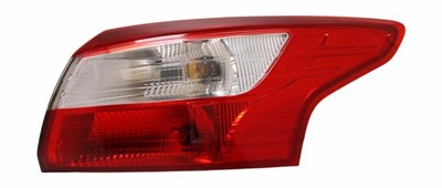 Used Right Outer Tail Light Assembly fits: 2012 Ford Focus Sdn outer quarter pan
