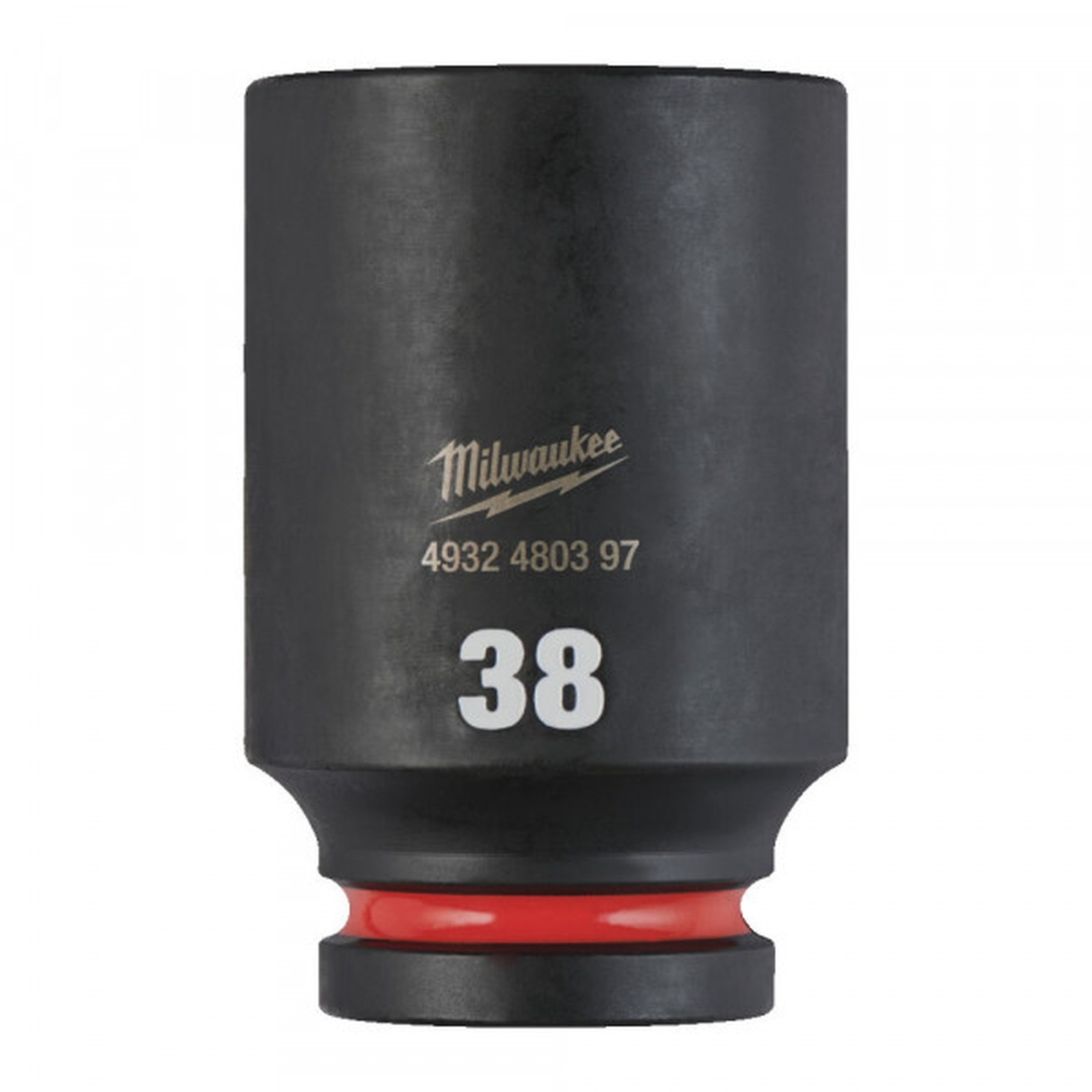 38mm SHOCKWAVE Deep Impact Socket - 3/4 Inch Drive - 6 Point - MILWAUKEE
