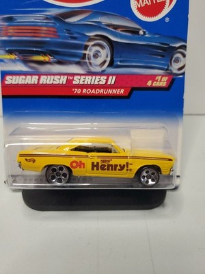 1999 Hot Wheels Sugar Rush Series II #1/4 1970 ROADRUNNER Collector #969