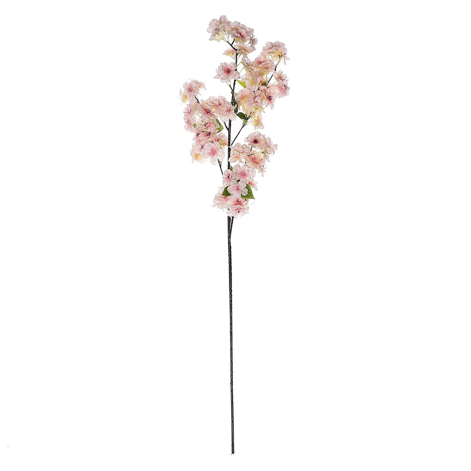 4 BLUSH 40" tall Bushes with Silk Cherry Blossoms Flowers Party Wedding Bouquets - Image 4 of 4