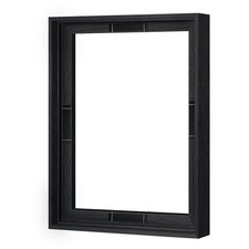 11x14 Canvas Floating Frame with 0.9" Deep, Black Floater Frame for Canvas Pa...