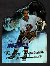 2003 Bobby Nystrom Topps Hockey Stanley Cup Heroes Die Cut Refractor SCH-BN