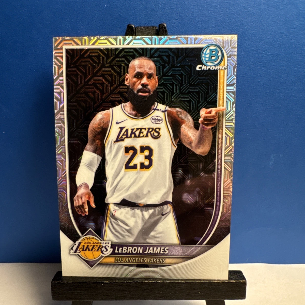 Bowman LeBron James Basketball Sports Trading Card Singles for