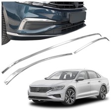 Set: Zierleisten Kühlergrill der vorderen Stoßstange VW Passat Limousine 4D 2019