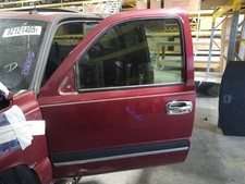 05 Chevy Silverado 1500 Lt Door Maroon 63u Extended Cab Front Left Driver