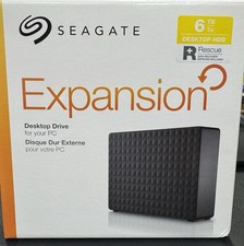 Seagate Expansion 6TB External Desktop Hard Drive USB 3.0 (New) - STEB6000403