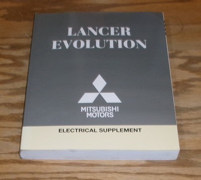 Original 2012 Mitsubishi Lancer Evolution Electrical Wiring Diagrams Manual
