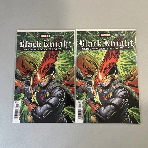 BLACK KNIGHT CURSE OF THE EBONY BLADE #1 2021 KING IN BLACK 2 MARVEL COMICS